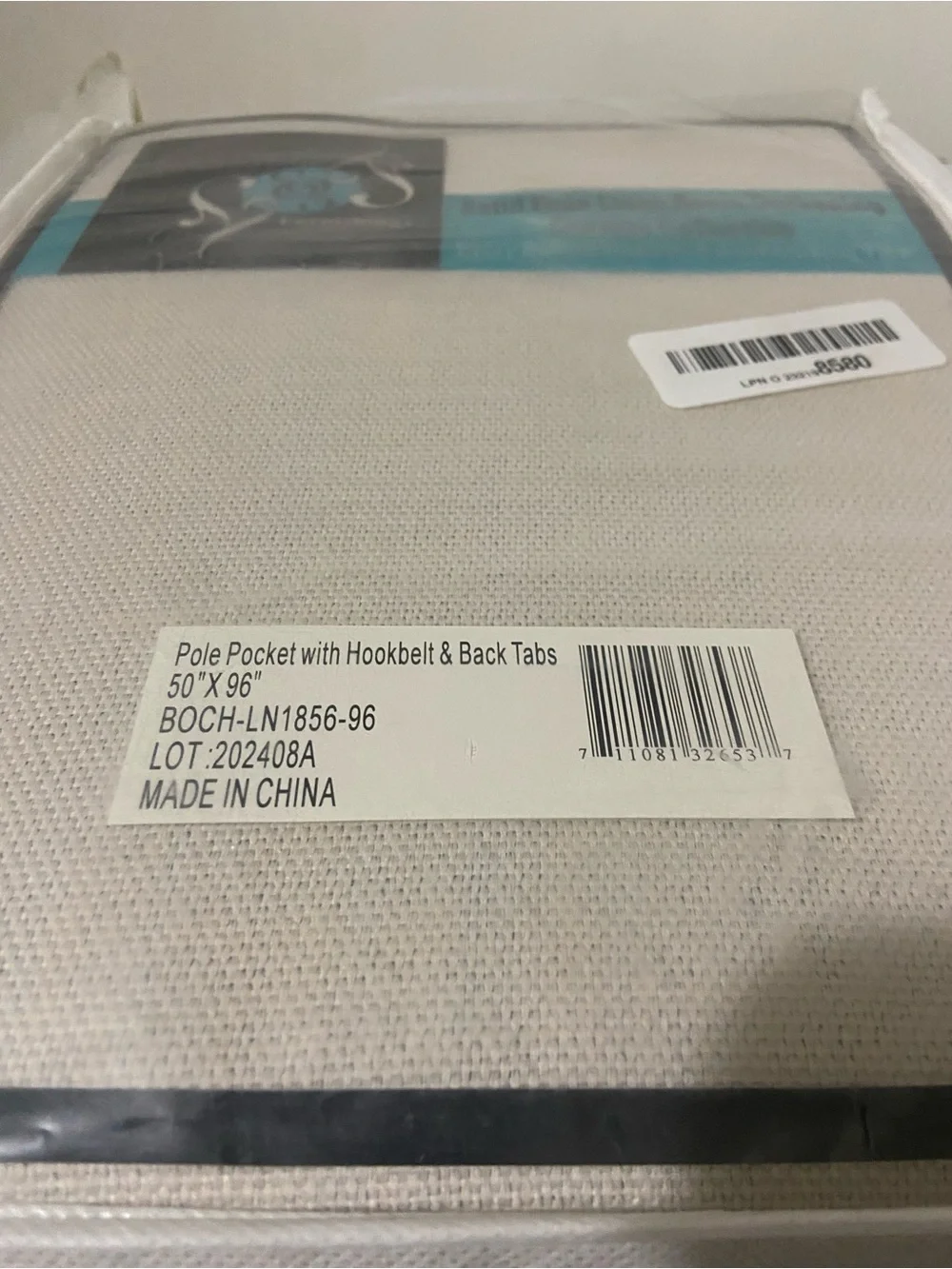 Exclusive Fabrics -  Faux Linen Blackout Room Darkening Curtains 50